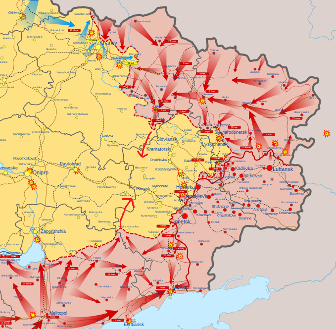 Guerre d’Ukraine – Jours 66-67 – Le psychodrame européen autour du « paiement en roubles » du gaz russe continue