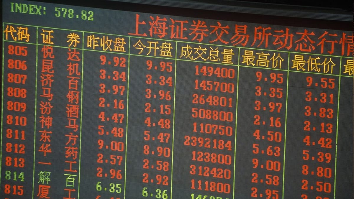 ALERTE : les marchés craignent un Lehman Brothers chinois