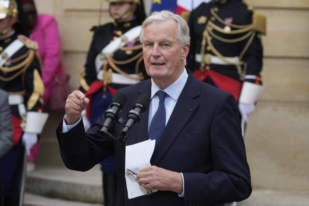 Barnier : après le naufrage de la start-up nation, les boomers reprennent le pays en main